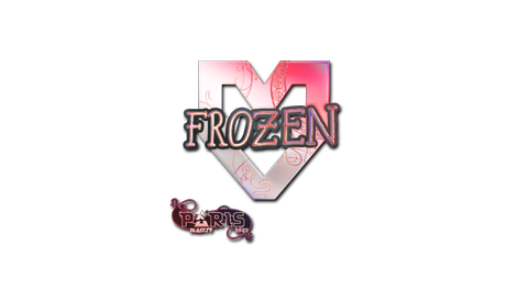 Sticker | frozen (Holo) | Paris 2023