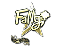 Sticker | FaNg (Gold) | Paris 2023