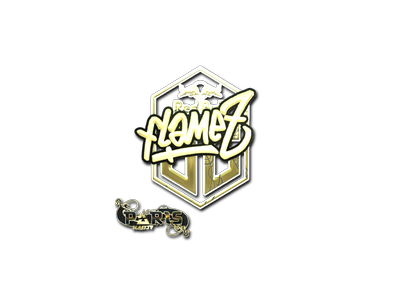 Autocolante | FlameZ (Gold) | Paris 2023