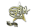 Sticker | Grim (Gold) | Paris 2023