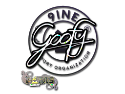 Sticker | Goofy (Glitter) | Paris 2023