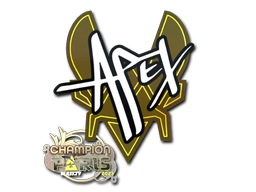 Sticker | apEX (Champion) | Paris 2023/20fx20