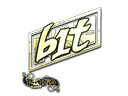 Sticker | b1t (Gold) | Paris 2023