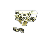 Sticker | biguzera (Gold) | Paris 2023