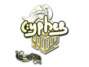 Sticker | Cypher (Gold) | Paris 2023/20fx20