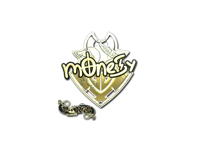 Sticker | m0NESY (Gold) | Paris 2023