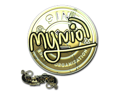 Sticker | mynio (Gold) | Paris 2023