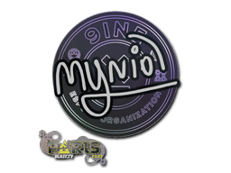 Sticker | mynio | Paris 2023/20fx20