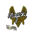 Sticker | Magisk (Glitter) | Paris 2023
