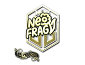 Наклейка | NEOFRAG (золотая) | Париж-2023