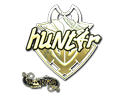 Sticker | huNter- (Gold) | Paris 2023