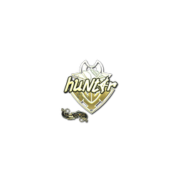 free cs2 skins Sticker | huNter- (Gold) | Paris 2023