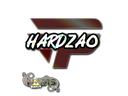 Sticker | hardzao (Glitter) | Paris 2023/20fx20