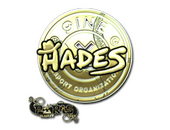 Sticker | hades (Gold) | Paris 2023