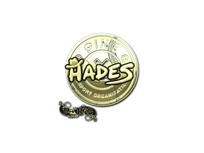 Naklejka | hades (złota) | Paryż 2023