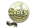 Sticker | hades (Gold) | Paris 2023