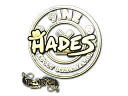 Sticker | hades (Gold) | Paris 2023