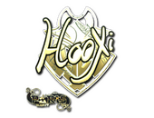 Sticker | HooXi (Gold) | Paris 2023