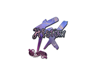 Sticker | History (Holo) | Paris 2023