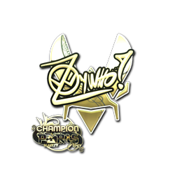 Sticker, FURIA (Gold)