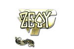 Sticker | zevy (Gold) | Paris 2023