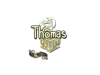 Autocolante | Thomas (Gold) | Paris 2023