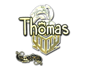 Sticker | Thomas (Gold) | Paris 2023