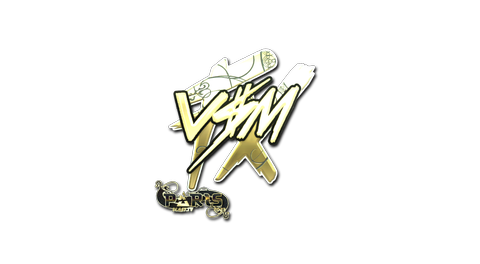 Sticker | v$m (Gold) | Paris 2023