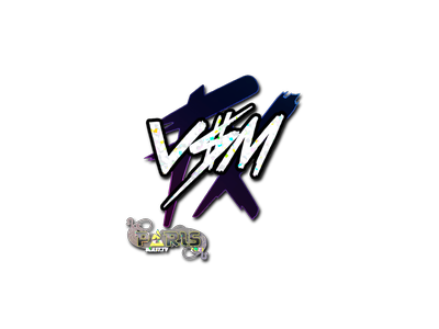 Sticker | v$m (scintillant) | Paris 2023
