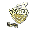 Sticker | vexite (Gold) | Paris 2023