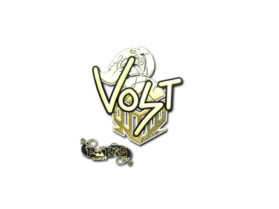 Sticker | volt (Gold) | Paris 2023