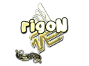 Sticker | rigoN (Gold) | Paris 2023