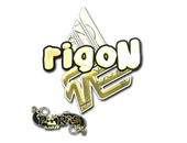 Sticker | rigoN (Gold) | Paris 2023