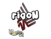 Наклейка | rigoN | Париж-2023