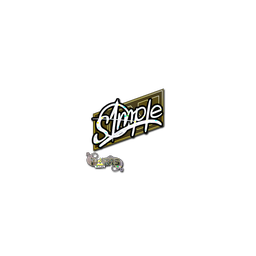 Sticker | s1mple (Glitter) | Paris 2023