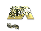 Sticker | STYKO (Gold) | Paris 2023