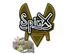 Default of skin Sticker | Spinx (Glitter, Champion) | Paris 2023