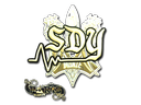 Sticker | sdy (Gold) | Paris 2023