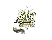 Sticker | sdy (Gold) | Paris 2023