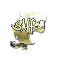 Sticker | saffee (Gold) | Paris 2023