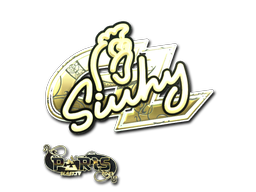 Sticker | siuhy (Gold) | Paris 2023