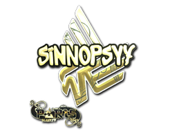 Sticker | sinnopsyy (Gold) | Paris 2023