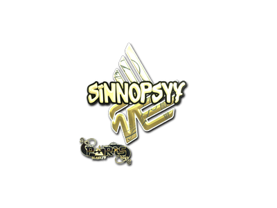 Autocolante | sinnopsyy (Gold) | Paris 2023