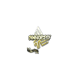 Sticker | sinnopsyy (Gold) | Paris 2023