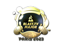 Sticker | BLAST.tv (Gold) | Paris 2023