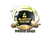 Sticker | BLAST.tv (Gold) | Paris 2023