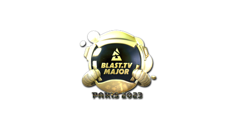 Sticker | BLAST.tv (Gold) | Paris 2023
