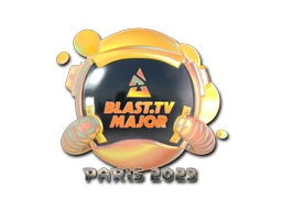 Primary image of skin Sticker | BLAST.tv (Holo) | Paris 2023