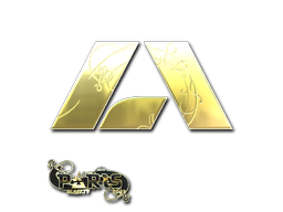 Primary image of skin Sticker | Apeks (Gold) | Paris 2023