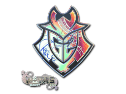 Sticker | G2 Esports (Holo) | Paris 2023/20fx20